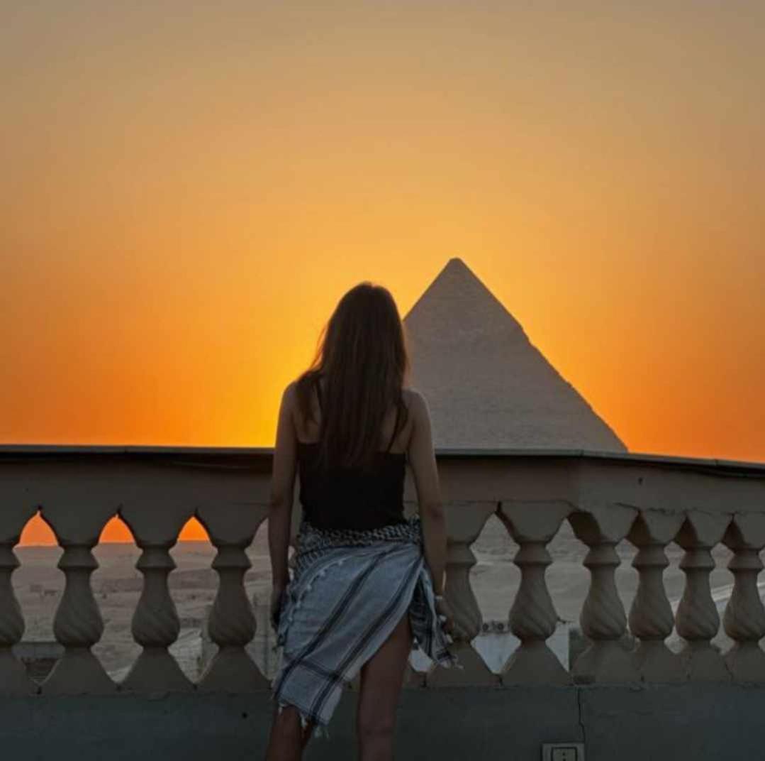 Queen Pyramids View Inn Kafrat al Jabal Екстер'єр фото