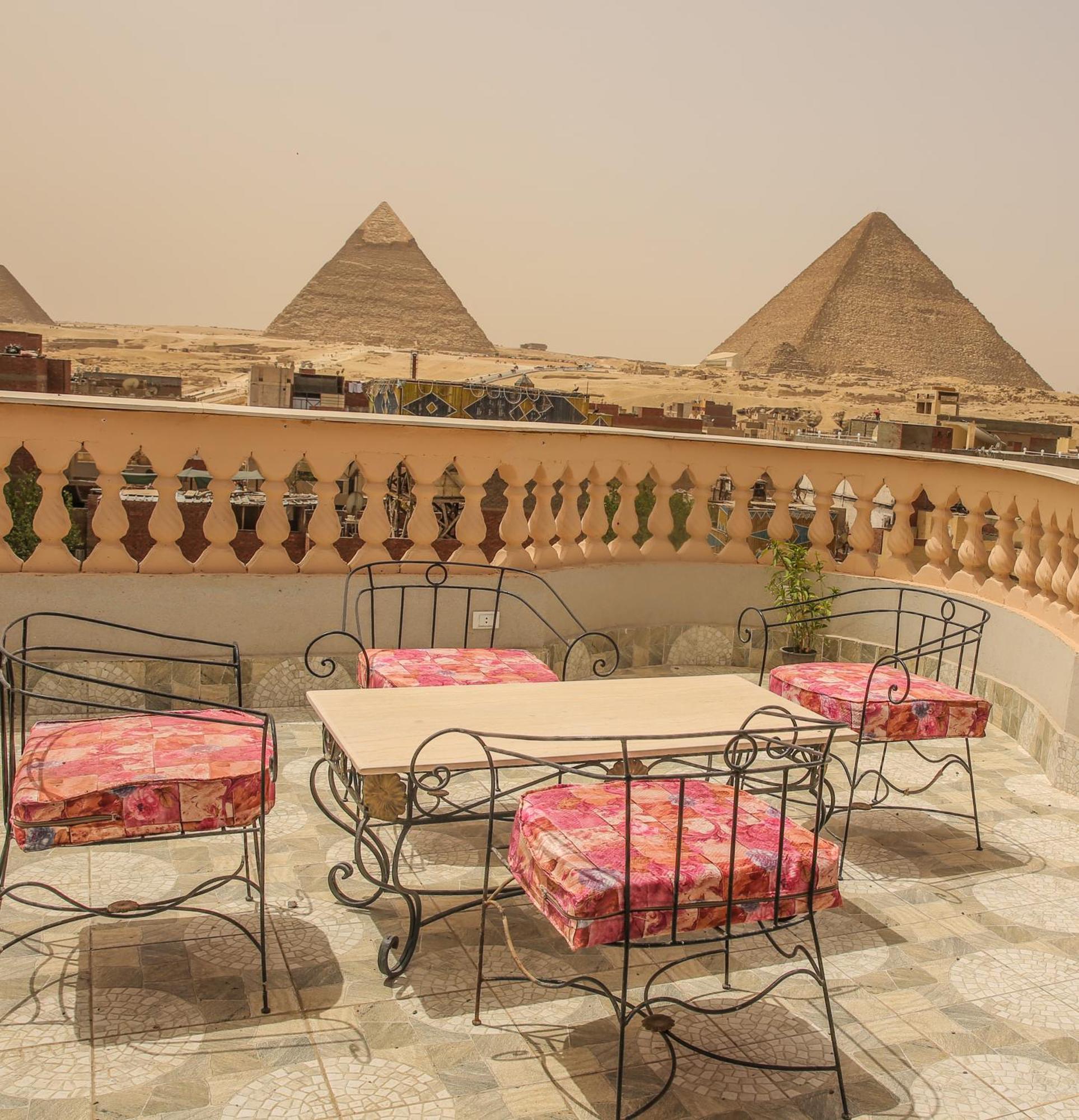 Queen Pyramids View Inn Kafrat al Jabal Екстер'єр фото
